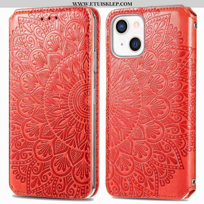 Etui Na Telefon do iPhone 14 Plus Etui Folio Mandala